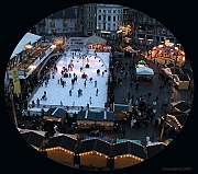 Schaatsen op de Dam, Amsterdam 